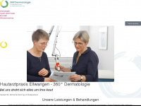 360-dermatologie.de Webseite Vorschau