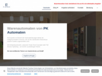 pk-automaten.de Webseite Vorschau