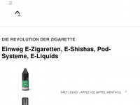 vape-dealer.de Webseite Vorschau