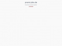 praxis-jobs.de Webseite Vorschau