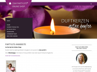 partylite-angebote.de Webseite Vorschau