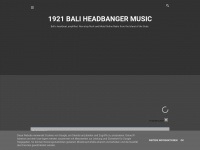 1921baliheadbanger.com Webseite Vorschau