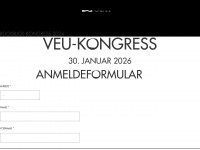 veu-kongress.de Webseite Vorschau