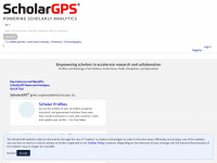 scholargps.com Webseite Vorschau