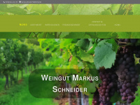 weingut-markus-schneider.de Webseite Vorschau