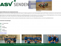 volleyball-asv-senden.de Webseite Vorschau