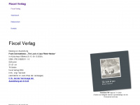 fixcel-verlag.de Webseite Vorschau