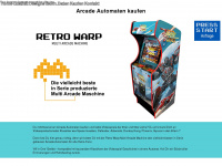 arcade-automaten-kaufen.de Webseite Vorschau