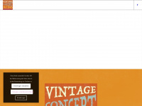 vintage-concert-audio.com Webseite Vorschau