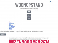 woonopstand.nl Webseite Vorschau