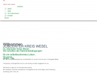 jobcenter-wesel.de Webseite Vorschau