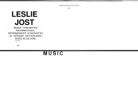 lesliejost.com Webseite Vorschau