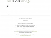 lore-lager.shop Webseite Vorschau