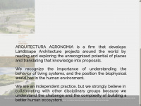 arquitecturaagronomia.net Webseite Vorschau