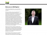 hne-rights.com Webseite Vorschau