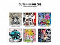 cutsandpieces.de Webseite Vorschau