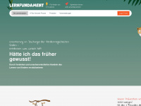 lernfundament.de Webseite Vorschau