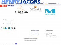 henry-jacobs.com Webseite Vorschau