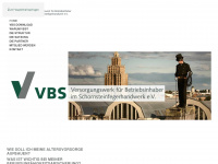 vbs-versorgungswerk.de Webseite Vorschau