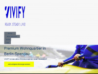 vivify-living.de Webseite Vorschau