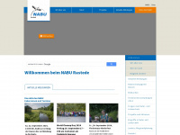 nabu-rastede.de Webseite Vorschau