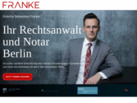 notar-franke.de Webseite Vorschau