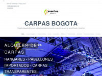 carpas-bogota.com Webseite Vorschau