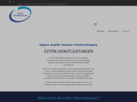 oezyoen-dienstleistungen.de Webseite Vorschau