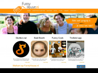 funnyhouse.nl Webseite Vorschau