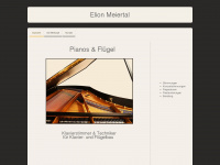 pianos-fluegel.com Webseite Vorschau