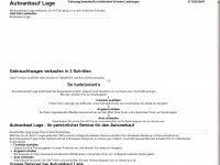 autoankauflage.de Webseite Vorschau