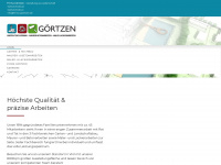 firma-goertzen.de Webseite Vorschau