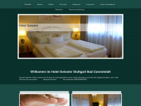 hotel-geissler.de Webseite Vorschau