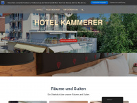 hotel-kammerer.de Webseite Vorschau