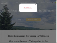 hotel-restaurant-kreuzberg.de Webseite Vorschau