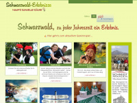 schwarzwald-erlebnisse.de Webseite Vorschau