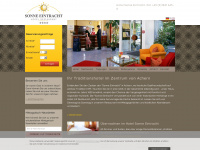 hotel-sonne-eintracht.com Webseite Vorschau