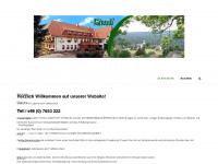 hotel-straub.de Webseite Vorschau