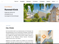 rommel-klinik.de Webseite Vorschau