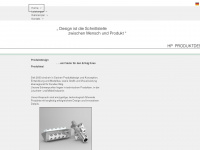 hp-produktdesign.de Webseite Vorschau