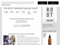 the-root-shop.com Webseite Vorschau