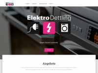 elektro-dettling.ch Webseite Vorschau