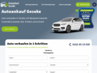 auto-ankauf-geseke.de Webseite Vorschau