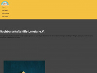 nachbarschaftshilfe-lonetal.de Webseite Vorschau