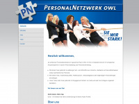 personalnetzwerkowl.de Webseite Vorschau