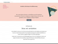 inprocess-mediation.de Webseite Vorschau