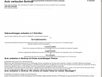 auto-verkaufen-bottrop.de Webseite Vorschau