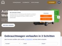 autoankaufweissenfels.de Webseite Vorschau