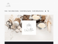 candlecreating.com Webseite Vorschau