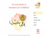 wunderwerk-allgaeu.de Webseite Vorschau